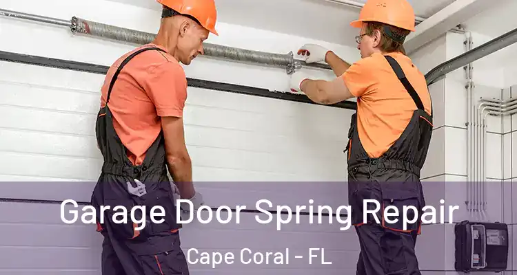  Garage Door Spring Repair Cape Coral - FL