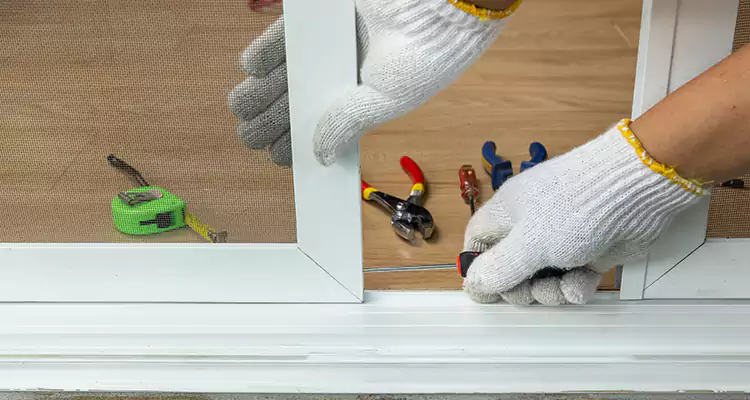 Sliding Glass Door Off Rails Repair in Cape Coral, FL