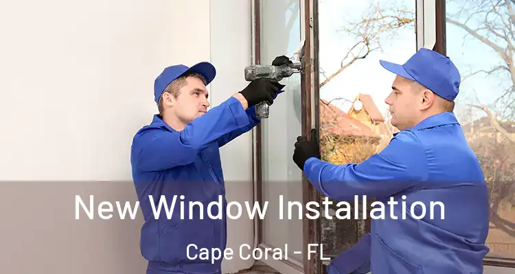  New Window Installation Cape Coral - FL