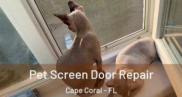  Pet Screen Door Repair Cape Coral - FL