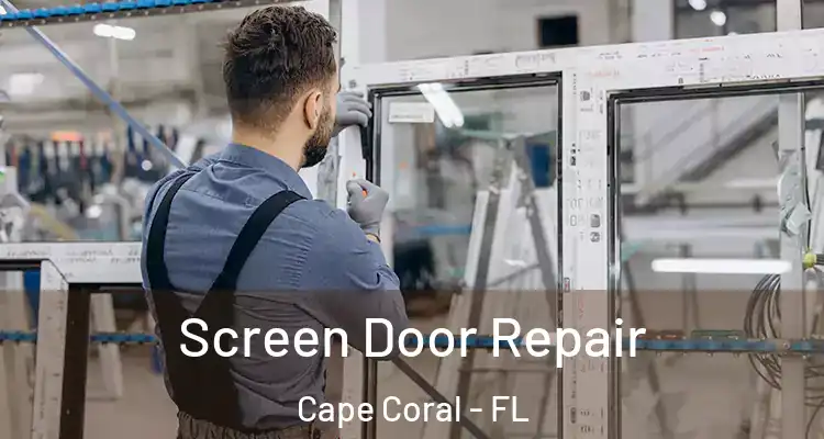  Screen Door Repair Cape Coral - FL