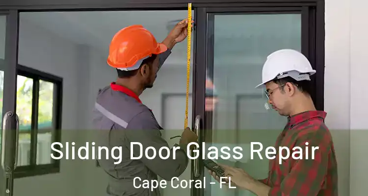  Sliding Door Glass Repair Cape Coral - FL